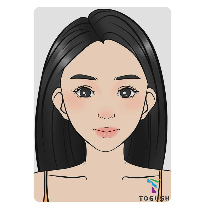 Product Introduction of OPHIR TOGUSH A4 Face Paint Practice Board, Reusable Colored Makeup Practice Template 4