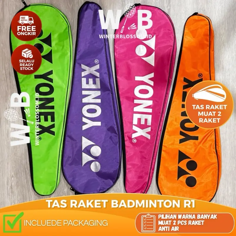 Tas Raket Badminton R1 Murah Bisa Pilih Warna