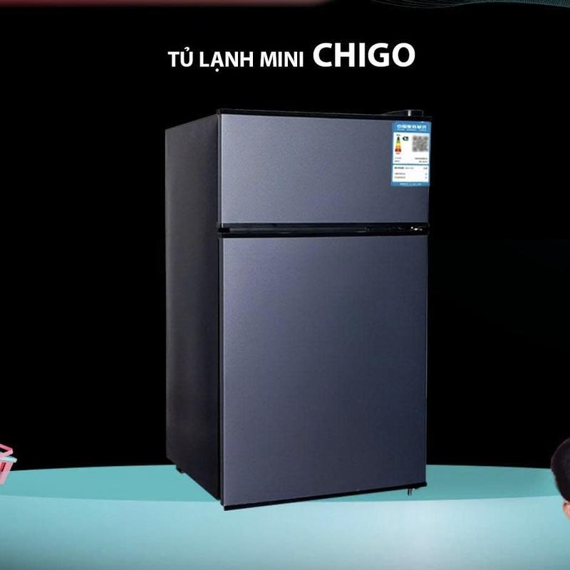 tủ lạnh mini CHIGO 42L tủ lạnh nhỏ gọn 2 ngăn – giữ lạnh nhanh, ngăn đá + ngăn mát riêng, bảo hành 2 năm