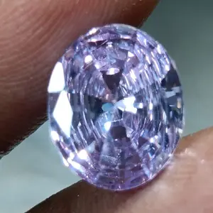 Batu Permata Diamond Lavender 12 x 10 mm