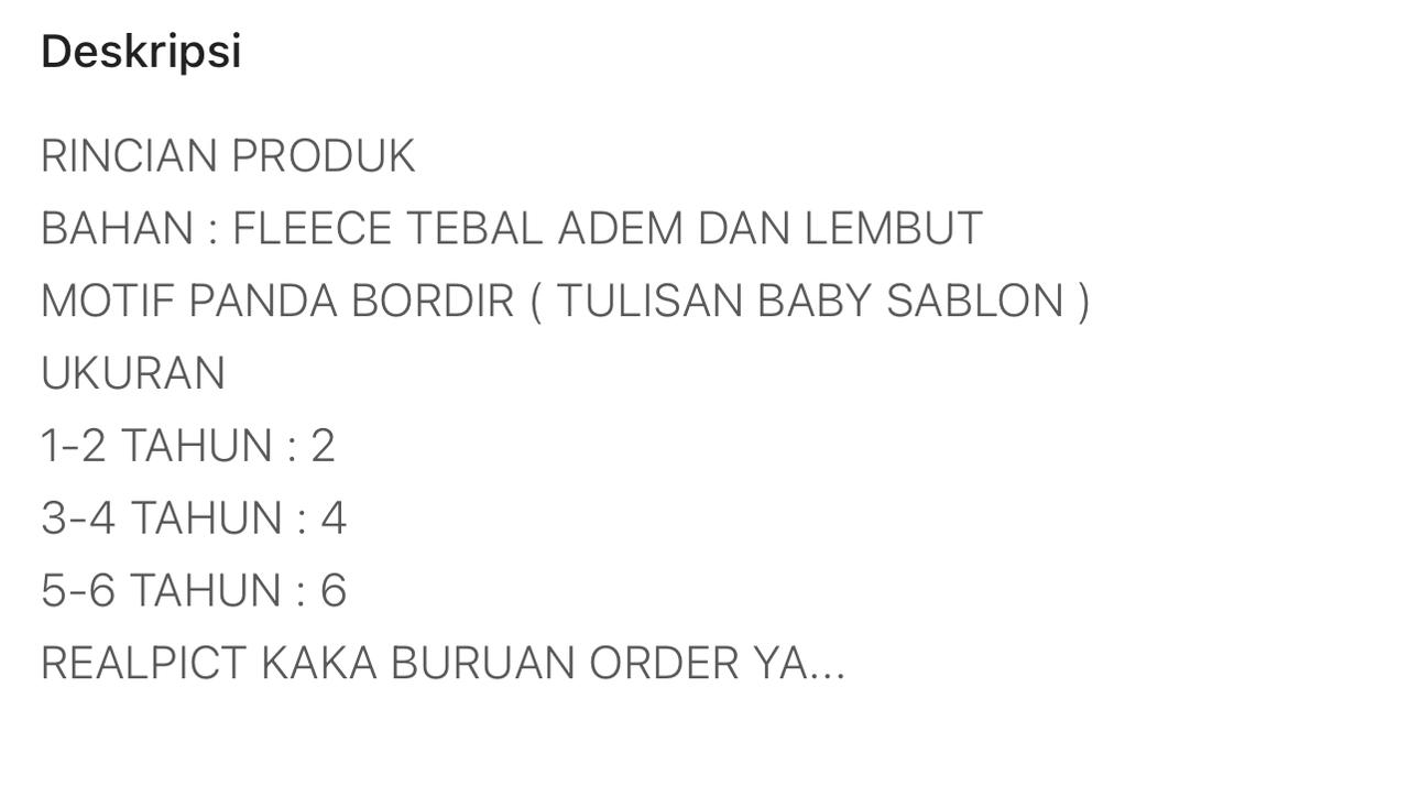 Baju anak perempuan Kuromi setelan sweater celana joger Termurah