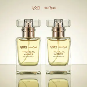 YONI - (dapat 2) TROPICAL AMBER EAU DE PARFUM "Wewangian Tahan Lama" | Y 444