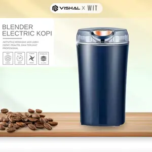 WLT VISHAL Blender Grinder Serbaguna Penghancur Kopi Teh dan Bumbu Dapur Desain Minimalis