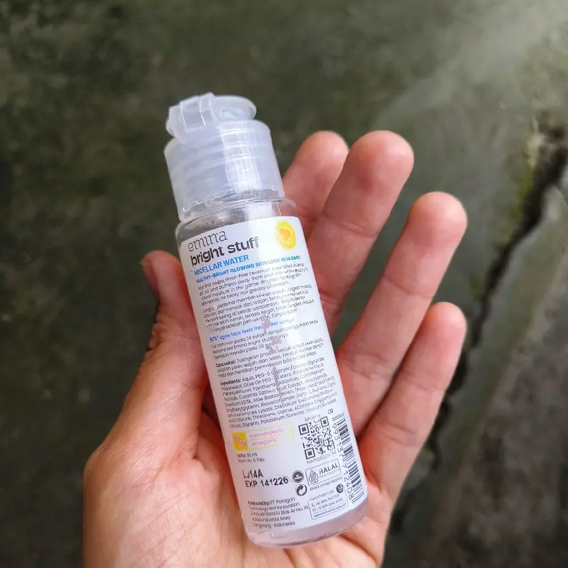 EMINA BRIGHT STUFF micellar water Wajah Remover 2