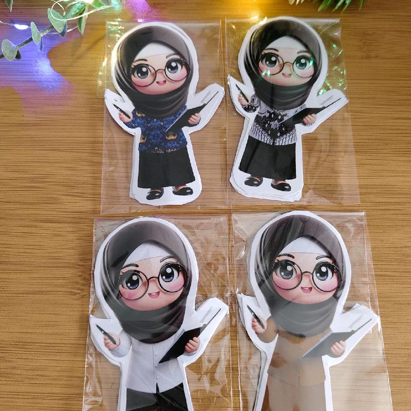 Isi Topper TOPPER GURU ISI 5 untuk buket hari guru , untuk cake hari guru - Shop ...