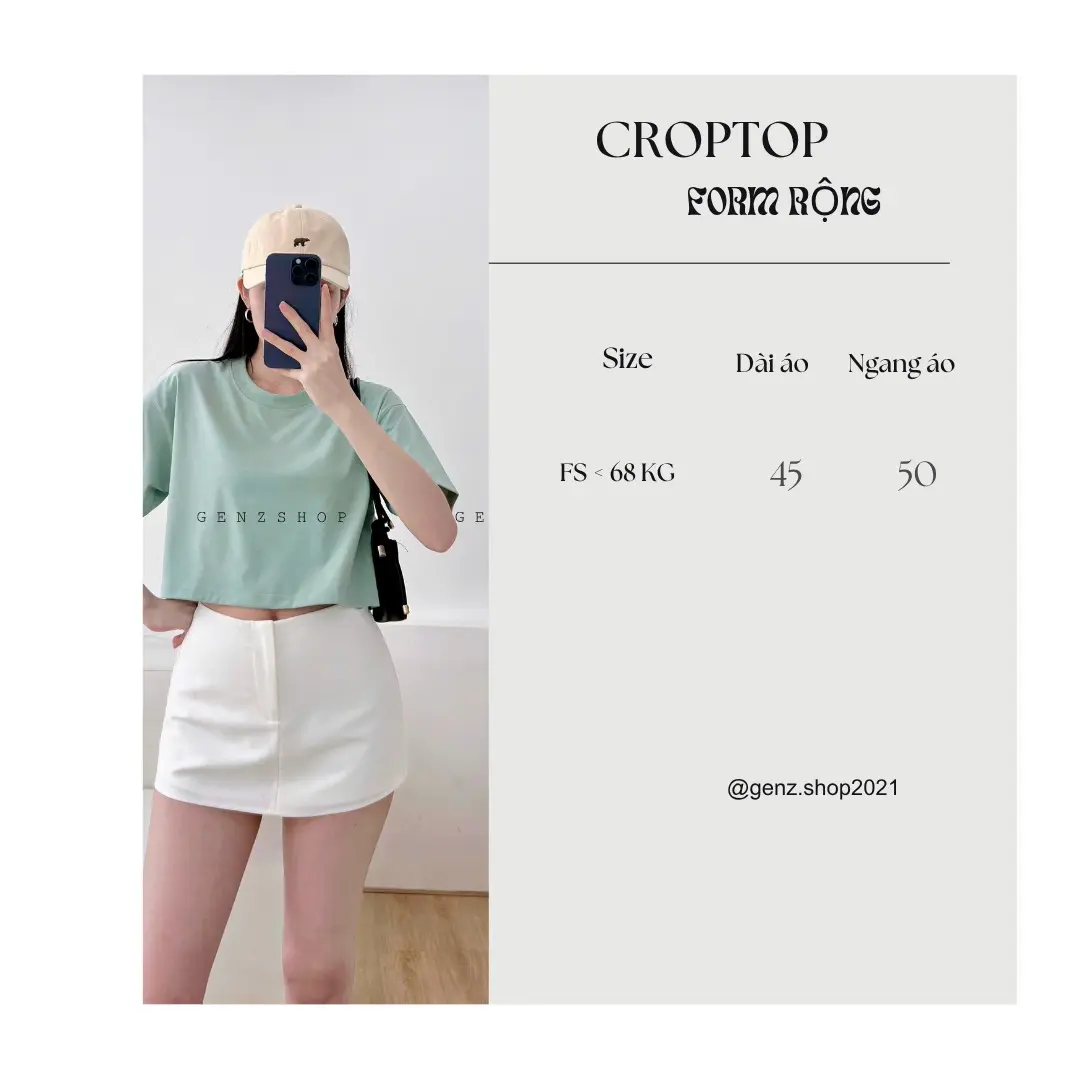 ÁO THUN CROPTOP TRƠN FORM RỘNG TRẺ TRUNG Mùa Hè Nữ  Cổ Tròn | BigBuy360 - bigbuy360.vn