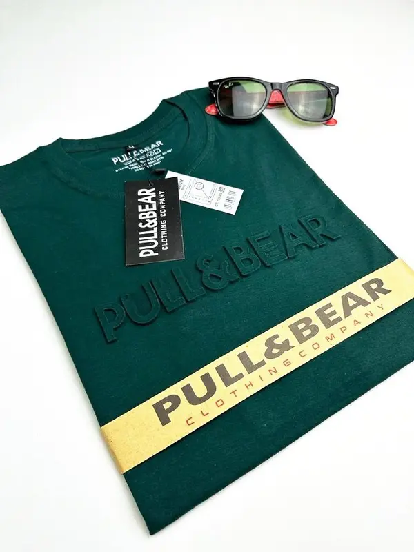 Baju Kaos Oblong Pria T-shrit Pria Lengan Pendek P & B Motif Embos Tebal Timbul Atasan Pria Wanita Unisex Full Tag Bahan Kantun Combed Premium Ukuran M/L/XL Lembut Nyaman Katun Combat Distro Dewasa Panjang Sablon  Polos 2