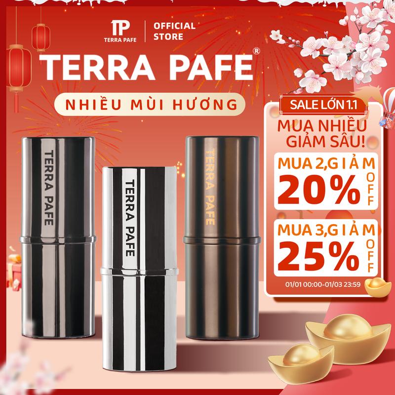 Nước hoa khô Terra Pafe 1 THỎI Hương thơm tự nhiên như của cơ thể nhiều mùi hương và độc đáo