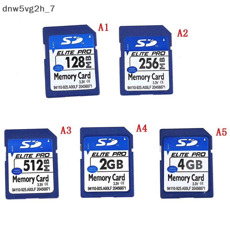 DN 128Mb 256Mb 512Mb 2GB 4GB SD thẻ tiêu chuẩn an toàn bộ nhớ kỹ thuật số GH