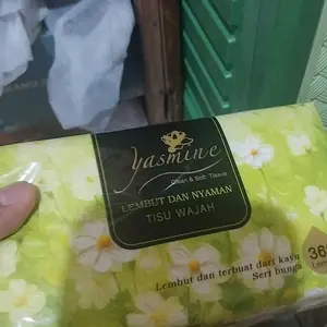 Yasmine Tisu Wajah 6/10 PACK 360 Lembar 3 Ply Lembut Kuat Aman untuk Kulit Sensitif Tisu Kering Murah Promo Tissue Dapur