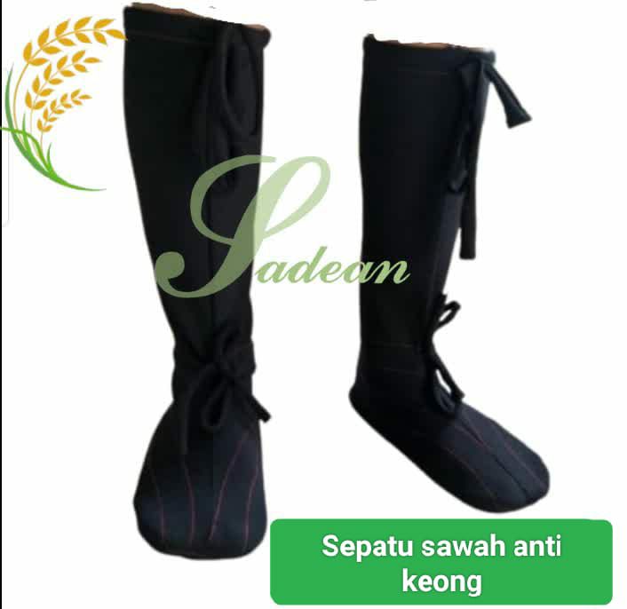 sepatu kerja pria wanita petani sawah anti keong