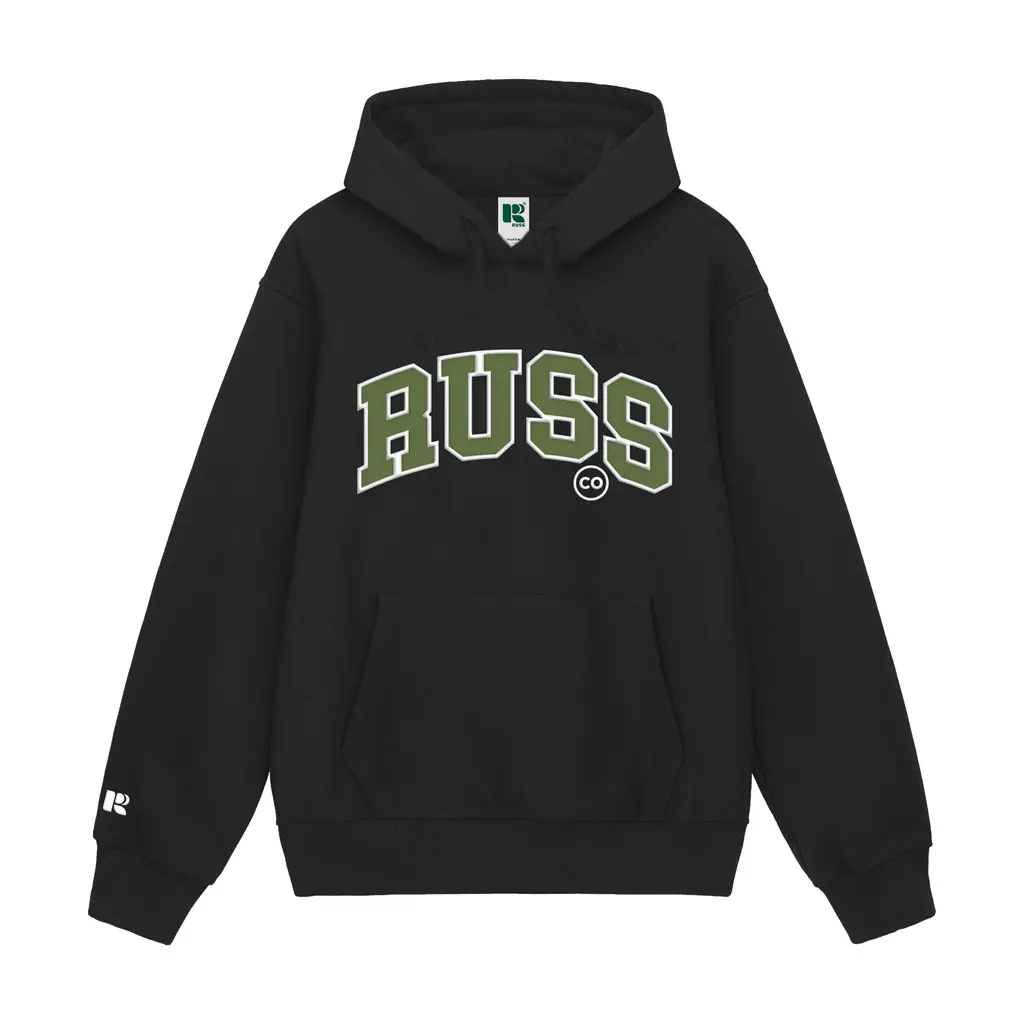 (COD)Russ Sweater Hoodie Pria Oldskull Black ( Up To Big Size ) BY Hnnna Store