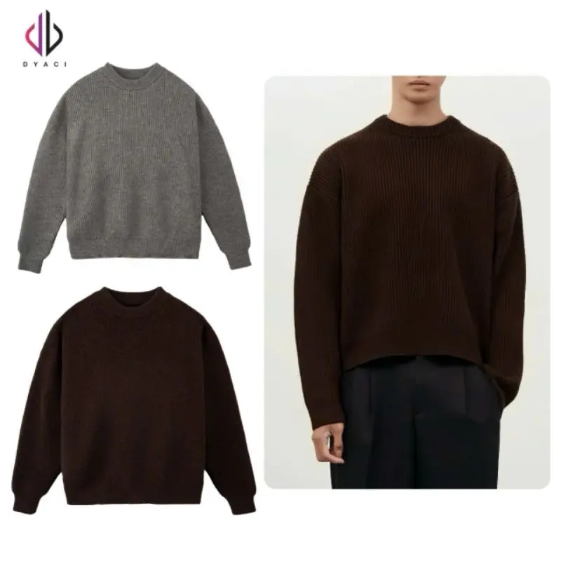 Áo Len Sweater Quảng Châu DYACI Kiểu Dáng Boxy Hàng Cao Cấp AL91 - 1