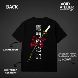 Kaos Eksklusif | Zenitsu Warrior | Void Atelier