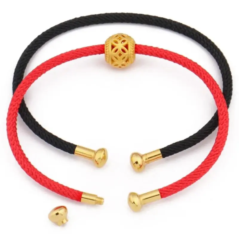 Terlaris Gelang Tali Wanita Bahan Kawat Stainless Mur Free 2 Pembatas