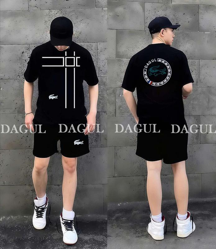( COMBO ĐỘC QUYỀN DAGUL ) Bộ quần áo nam nữ thun hình cá sấu và Quần kaki form dáng trẻ trung phong cách Hàn thoải mái, thoáng mát, sợi vải áo mềm co giãn