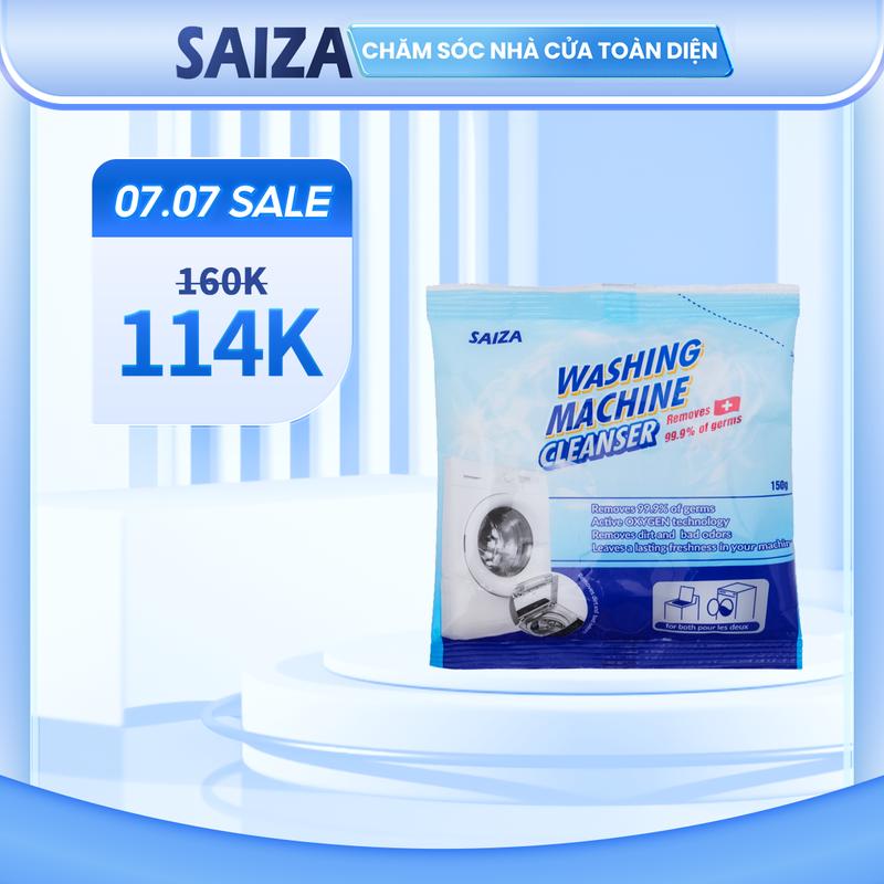 Bột Vệ Sinh Lồng Máy Giặt SAIZA 150g/gói Làm Sạch Hiệu quả