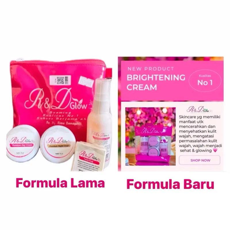 Cream R&D Glow Original 100%