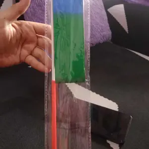 2m Twirl ribbon pita senam ritmik Berwarna-warni Pita panjang Twirl Ribbon + Stick Alat peraga latihan senam profesional