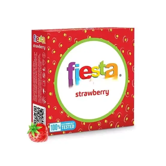 Fiesta kdm strwbry isi 3 sarung tangan karet 0