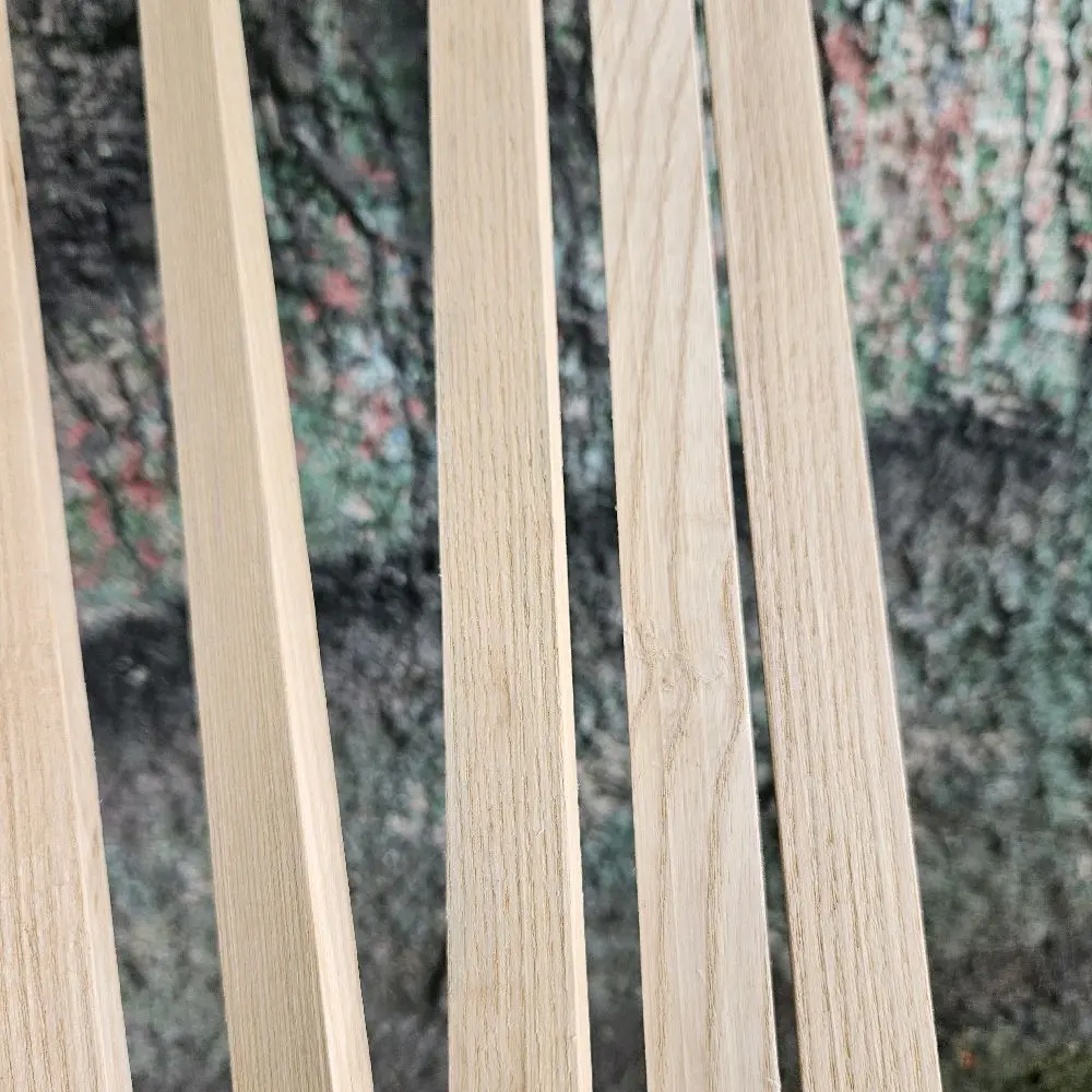 papan kayu oak 1cm x 2cm x 100cm