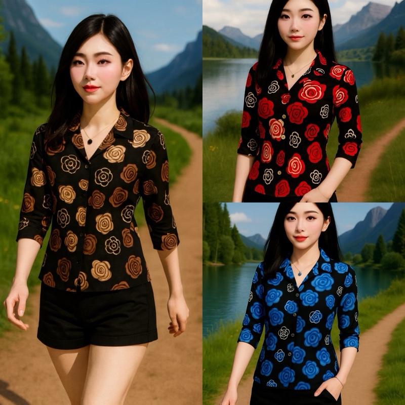  ÁO BÔNG ĐEN CHẤT THUN THÁI CO GIẢNG TỪ 40-75kg ÁO GiẢ SƠ MY 