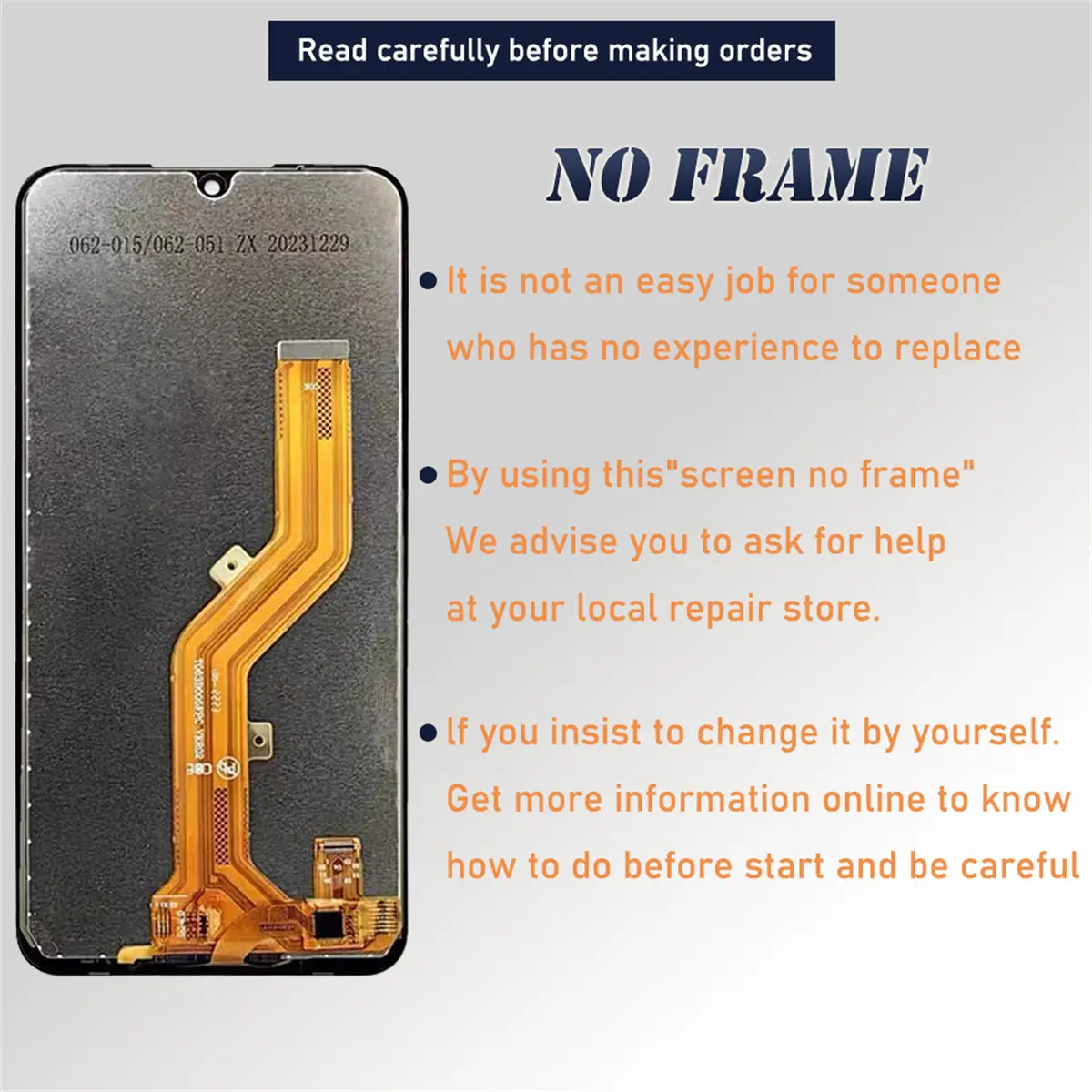 6.1 inch Compatible With For ITEL A57 Lcd A611W Display Touch