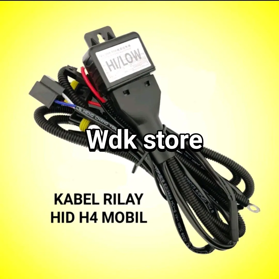 Rilley set untuk 2 lampu h11 dan H4 Kabel