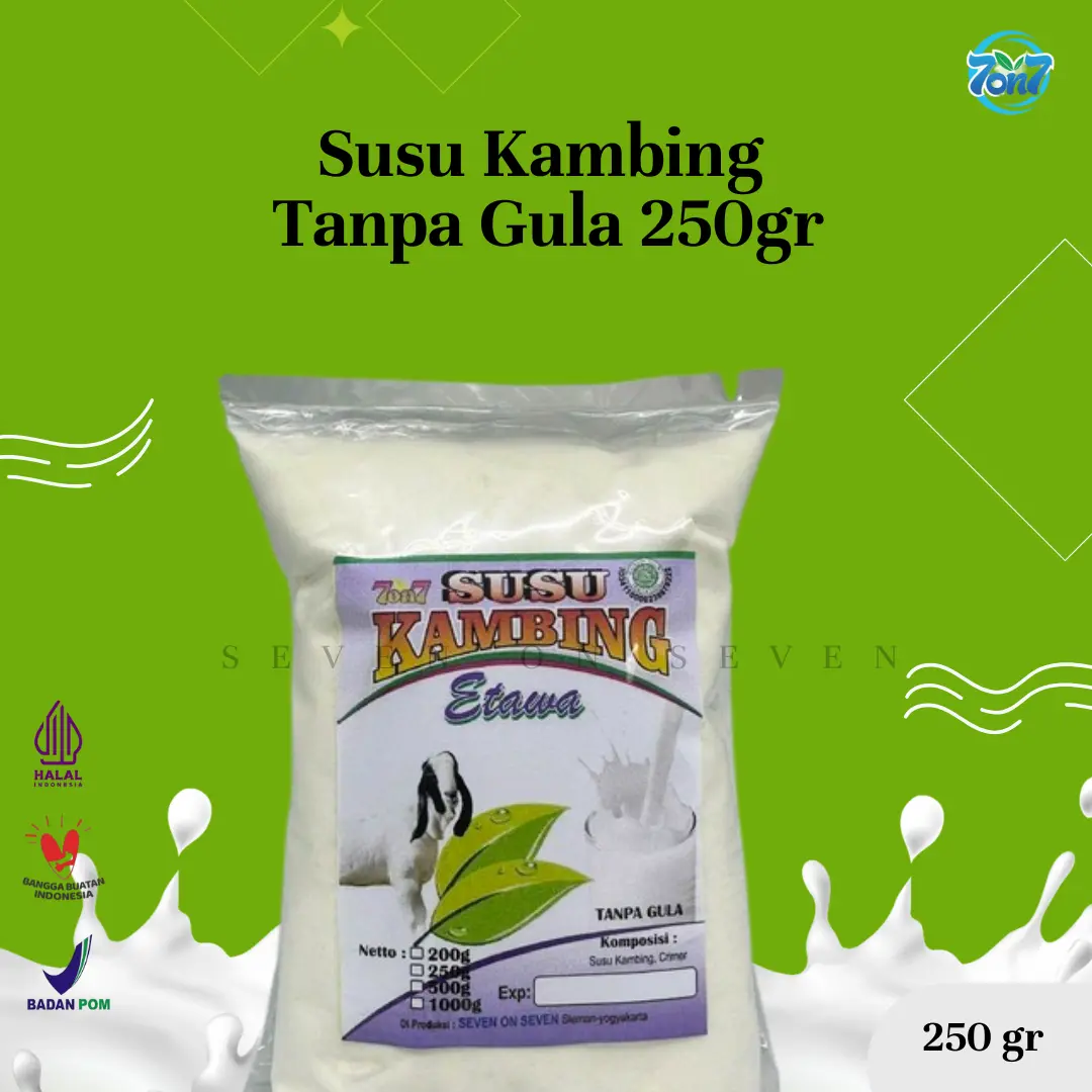 Susu Kambing Etawa Bubuk Tanpa Gula 250 Gr Dairy Milk