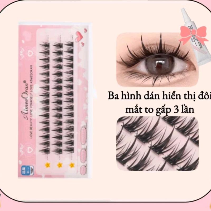 Lông mi giả tự nhiên màu đen phân đoạn dành cho nữ 4
