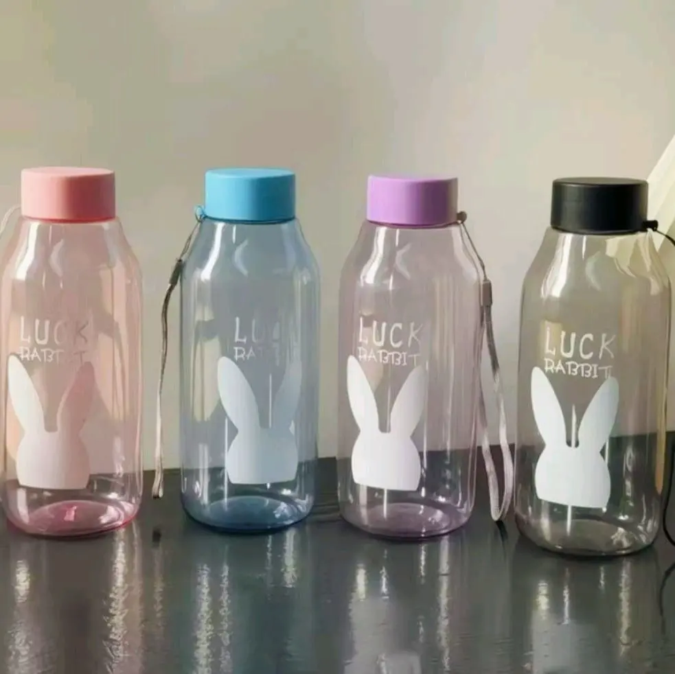 BOTOL MINUM PLASTIK LUCK RABBIT