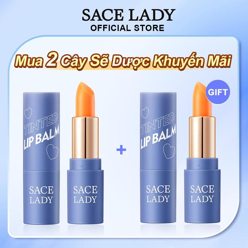 [LIVE] [MUA 1 TẶNG 1] Son dưỡng môi đổi màu SACE LADY Không Thấm Nước Lâu Trôi Dưỡng Ẩm