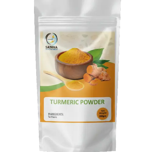 Sathva Turmeric Powder - 200g Spice Flavor