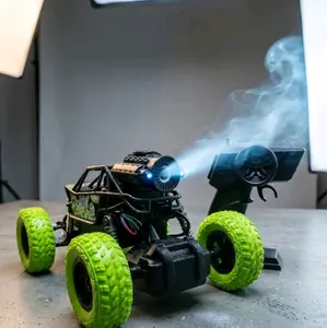 Mainan Anak RC Remote Control Offroad 4x4 dengan efek Asap Spray Battery Bisa di Charge