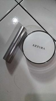 Product Review of Paket Ready To Set: Longlasting Lipstick 01 Amazing Nude + Two Way Cake 02 Natural from r**h 0