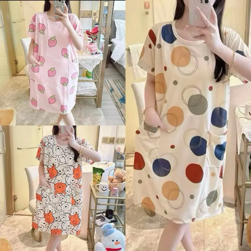 Bonnie Cathy summer fashion loose maternity dress - TikTok Shop