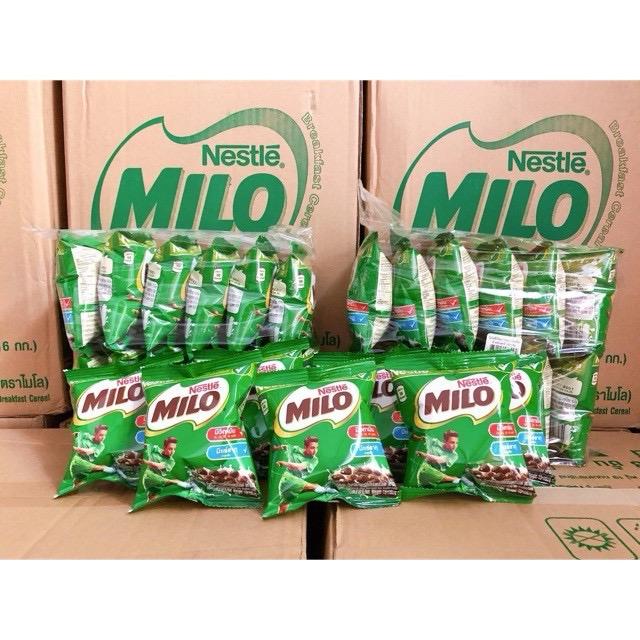  Snack milo ăn vặt - ngũ cốc - milo dầm combo 5g -24l 
