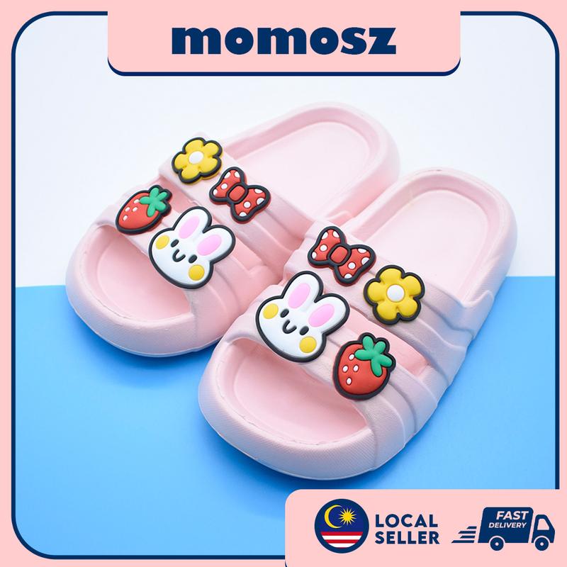 Cute Kid's Girls Shoes Slipper With Cute Rabbit Design Soft Material ...