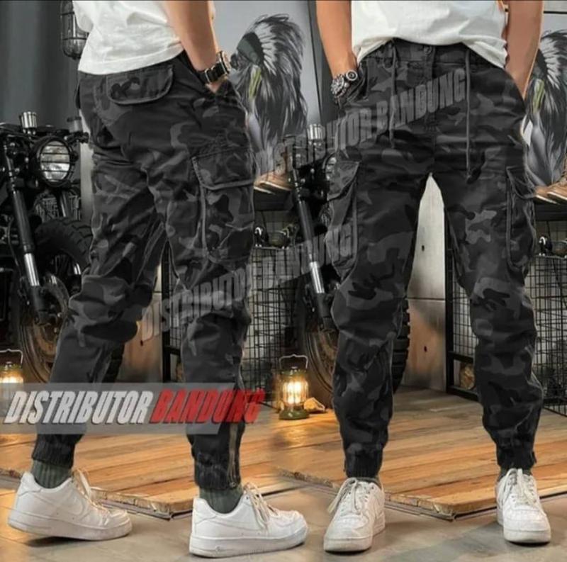 Product Introduction of Celana carggo Jogger Camouflage Sport Pria Celana Jogger loreng panjang Celana termurah celana kargo loreng army celana polos celana panjang Cargo Katun 9