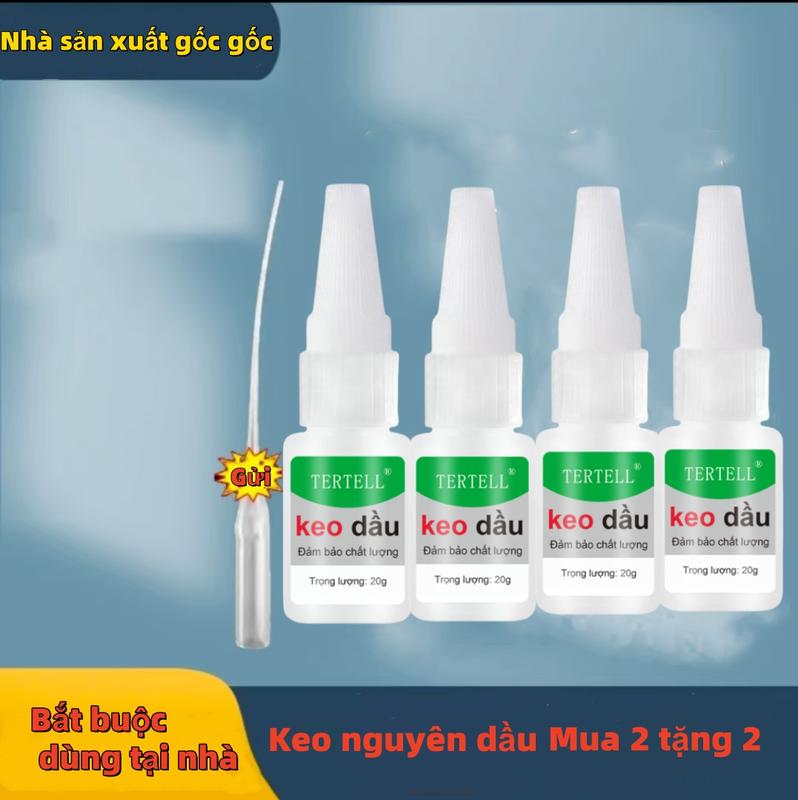 [Mua 2 tặng 2]Keo gốc dầu đa năng trong suốt dán giày, nhựa, gốm sứ và kim loại...