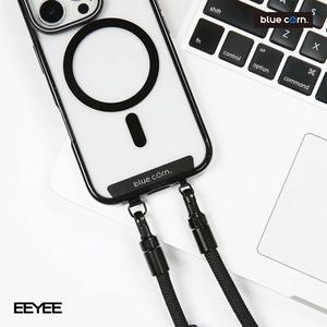 Bluecorn Double - Eared Stainless Steel Phone Lanyard Clips: Ultra - thin & Anti - loss