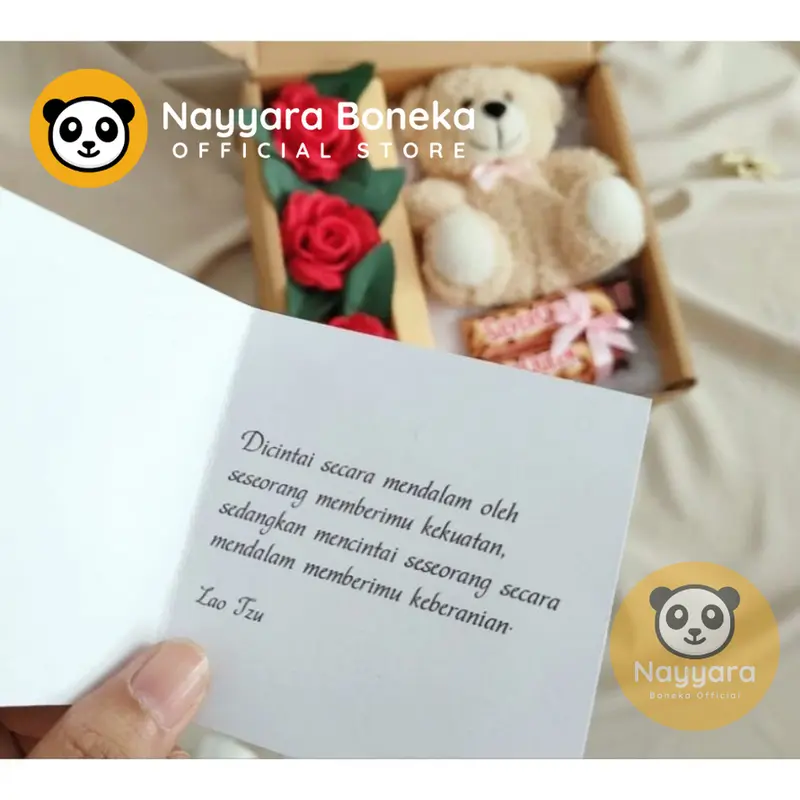 Boneka Panda Bianka Teddy Bear Jumbo 70 cm SNI 8