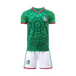2026 Conjunto de Camiseta Local de México para Aficionados de la Copa del Mundo Transpirable Apto para Deporte Montañismo Senderismo y Correr Regalo Ideal