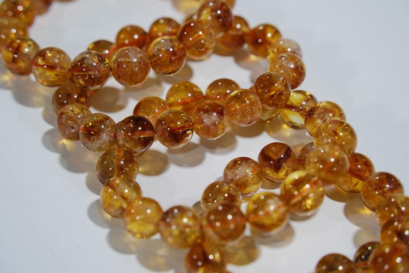Product Introduction of Natural Citrine quartz bracelets 2