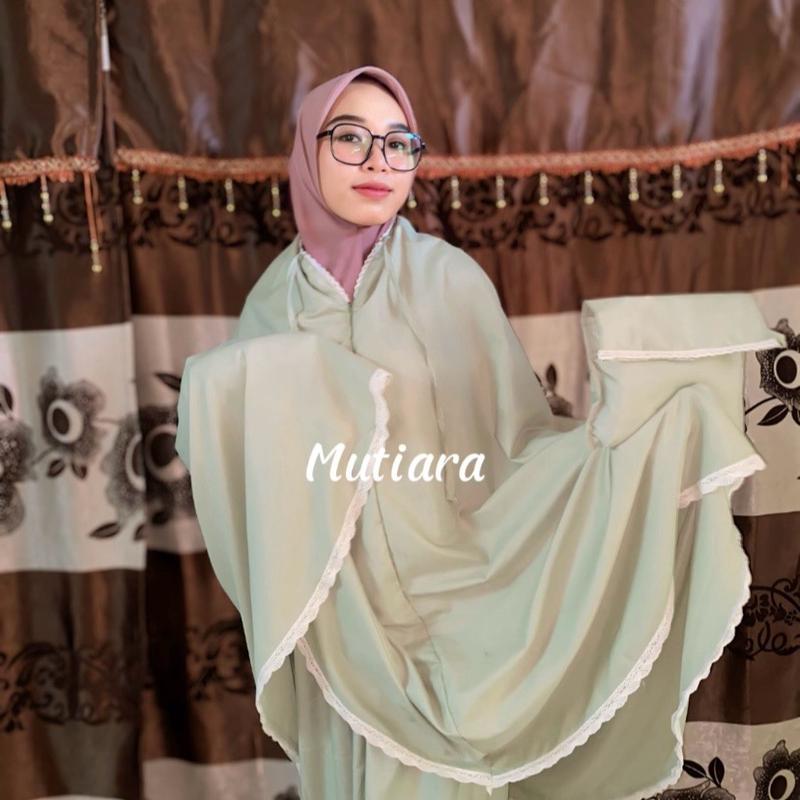 Mukena Travel 2 in 1 dewasa mukenah taraveling katun mikro tas amplop 1