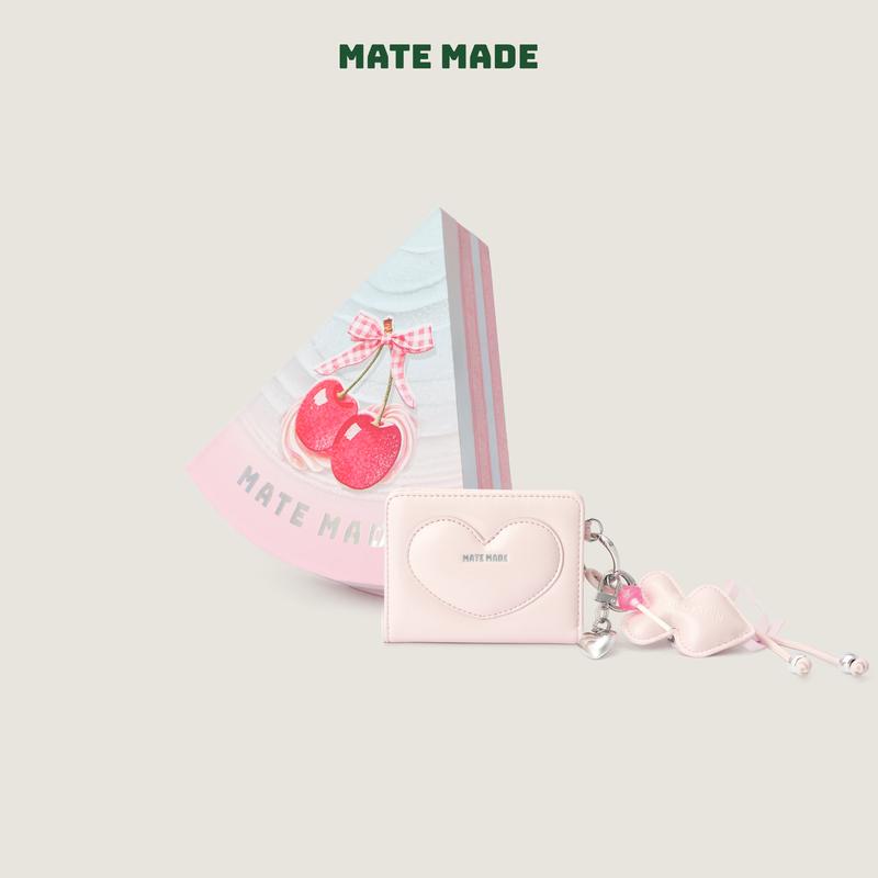 Set Combo Quà Tặng Sinh Nhật MATE MADE Ví Kèm Charm, Hộp Quà (Tặng Bạn Thân, Bạn Gái)