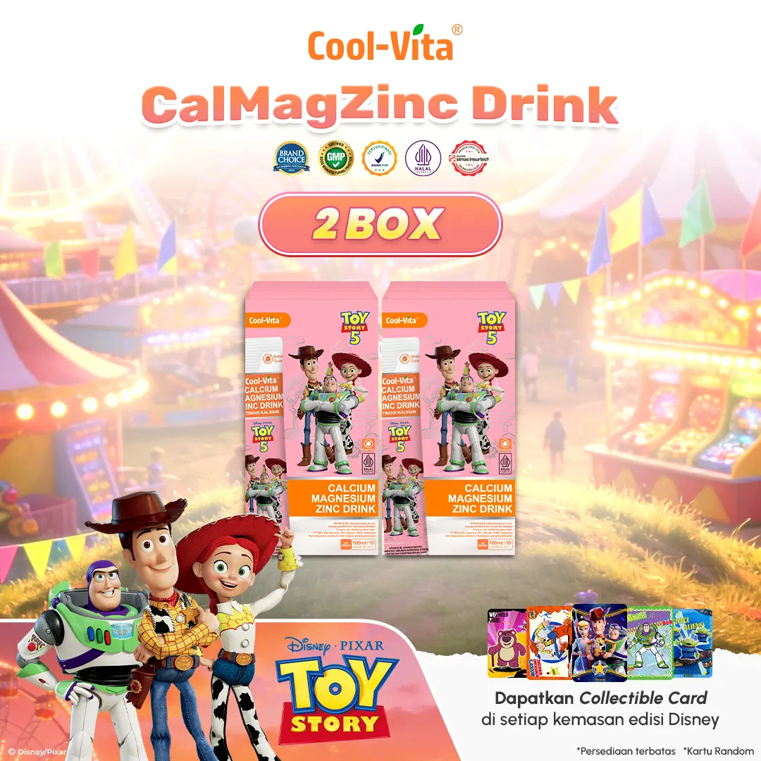 2 Box Calmagzinc Toy Story Version