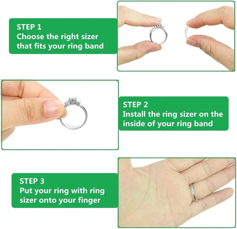 Ranier Verena Cincin Couple Pasangan Estetik Hadiah Perempuan Titanium Silver Jewellery Elegant Adjustable Rings Berlian Permata 8