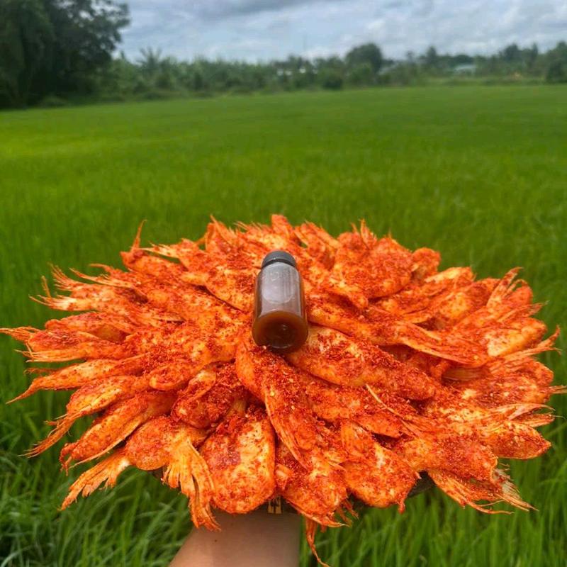 ( DELL KM ) khô ức cá dứa tẩm bột ớt hàn quốc thơm ngon béo ngậy miễn tây sông nước Food Thức Ăn Ăn Vặt Snack Chua