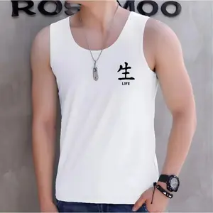 Cod-Kaos Singlet Pria Dewasa Baju Singlet Cowok Tanktop Atasan Pria